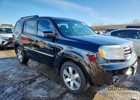 2013 Honda Pilot Touring из США, поврежденный, VIN 5FNYF4H99DB073127